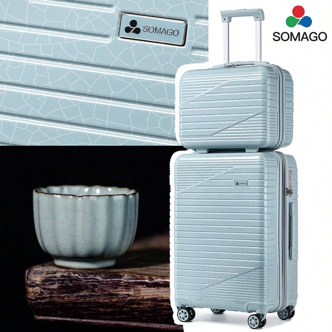 Travel Lock Tsa Approved - 20 Zoll Handgepäck Hartschalenkoffer aus Polycarbonat,