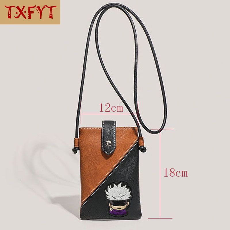Travel Accessories Gifts - Jujutsu Kaisen Gojo Satoru PU-Handytasche, Mini-Handytasche,