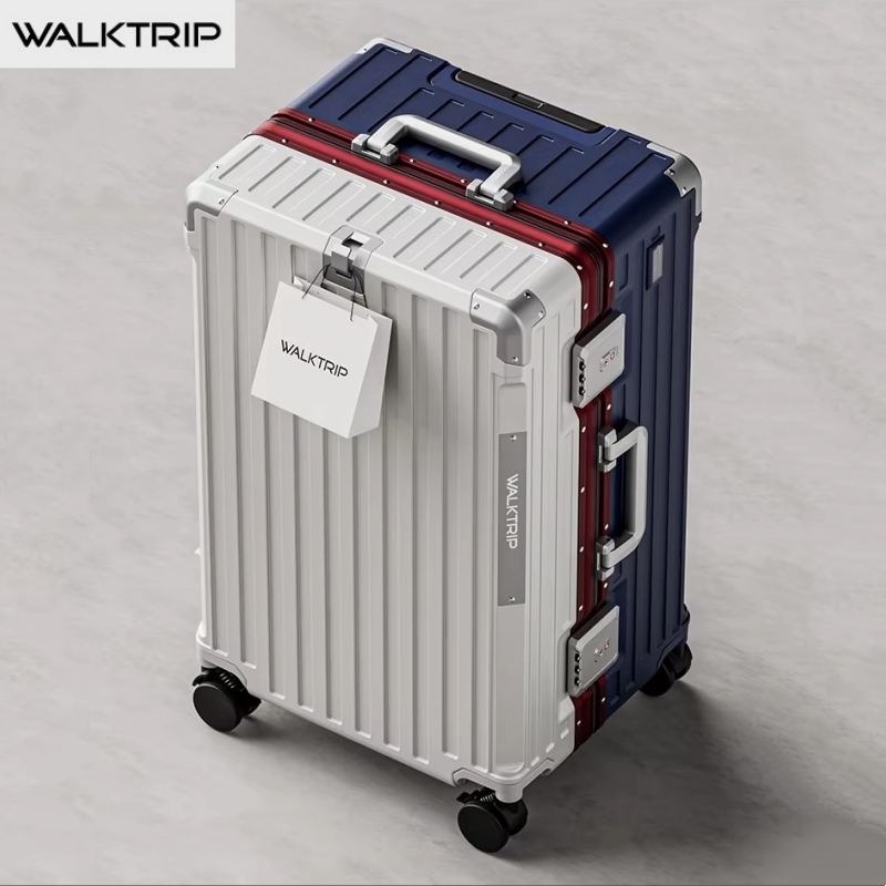 Travel Lock Tsa Approved - Luxus-Reisekoffer Hochwertiges Upgrade Verstärktes PC-Material Rollkoffer
