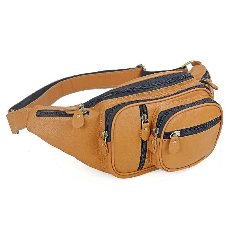 Travel Accessories Leather - Männer Echt leder Taillen packungen männlich