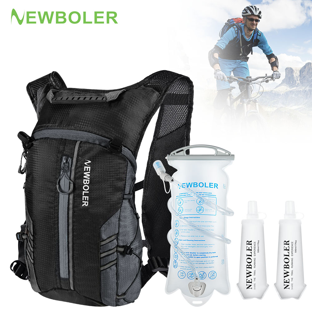 Hydration Pack Backpack - Laufrucksackweste mit Trinkbeutel für Wasserflaschen, leichtes