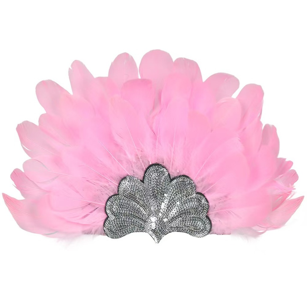 Travel Accessories For Kids - Party-Kopfbedeckung Weiches Haar-Accessoire Stirnband Kinder-Stirnband Retro-Feder-Kopfbedeckung