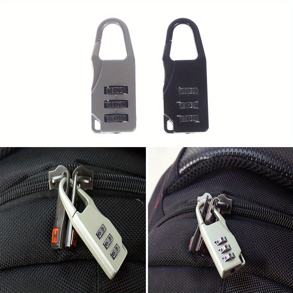 Travel Lock Tsa Approved - 5 Stück/Set Mini-Reise-Vorhängeschlösser aus Aluminiumlegierung mit