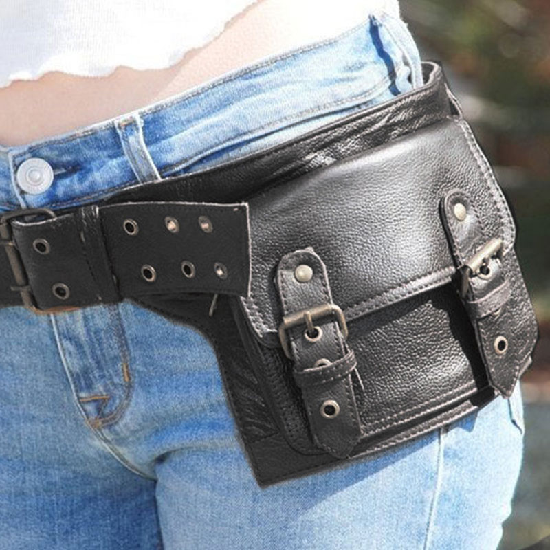 Travel Accessories For Europe - Mittelalterliche Steampunk PU Leder Utility Gürtel