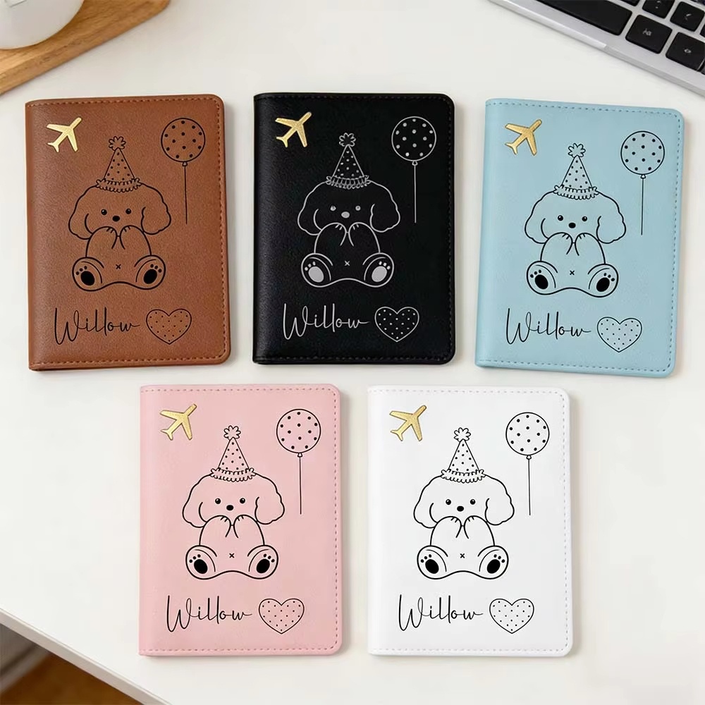 Travel Accessories Best - 1 Stück Personalisierte Passhülle mit Namen,