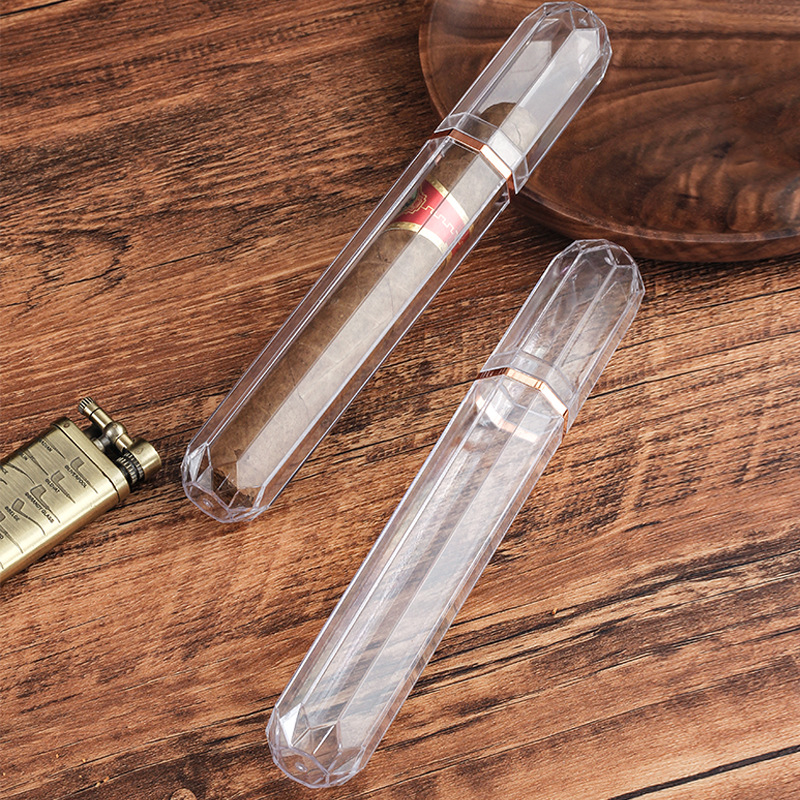 Travel Accessories Box - Acryl Reise Zigarrenröhre Mode Humidor Halter