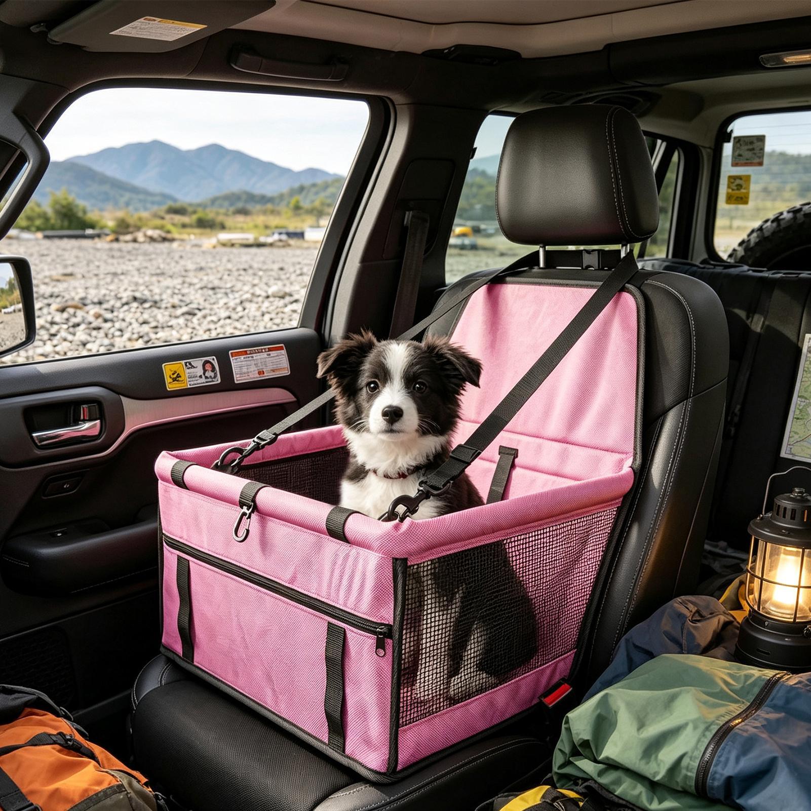 Travel Accessories Under 10 - Autositz für Hunde, wasserdicht, faltbar, atmungsaktiv,