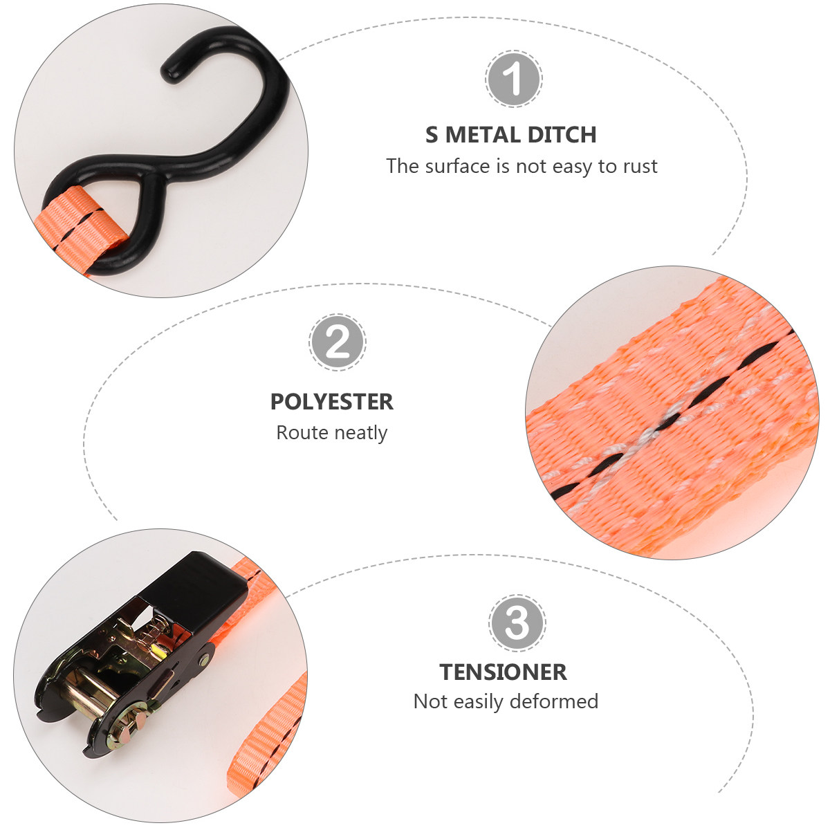 Luggage Strap Belt - 2 Stück Verstellbare Spanngurte mit rutschfester