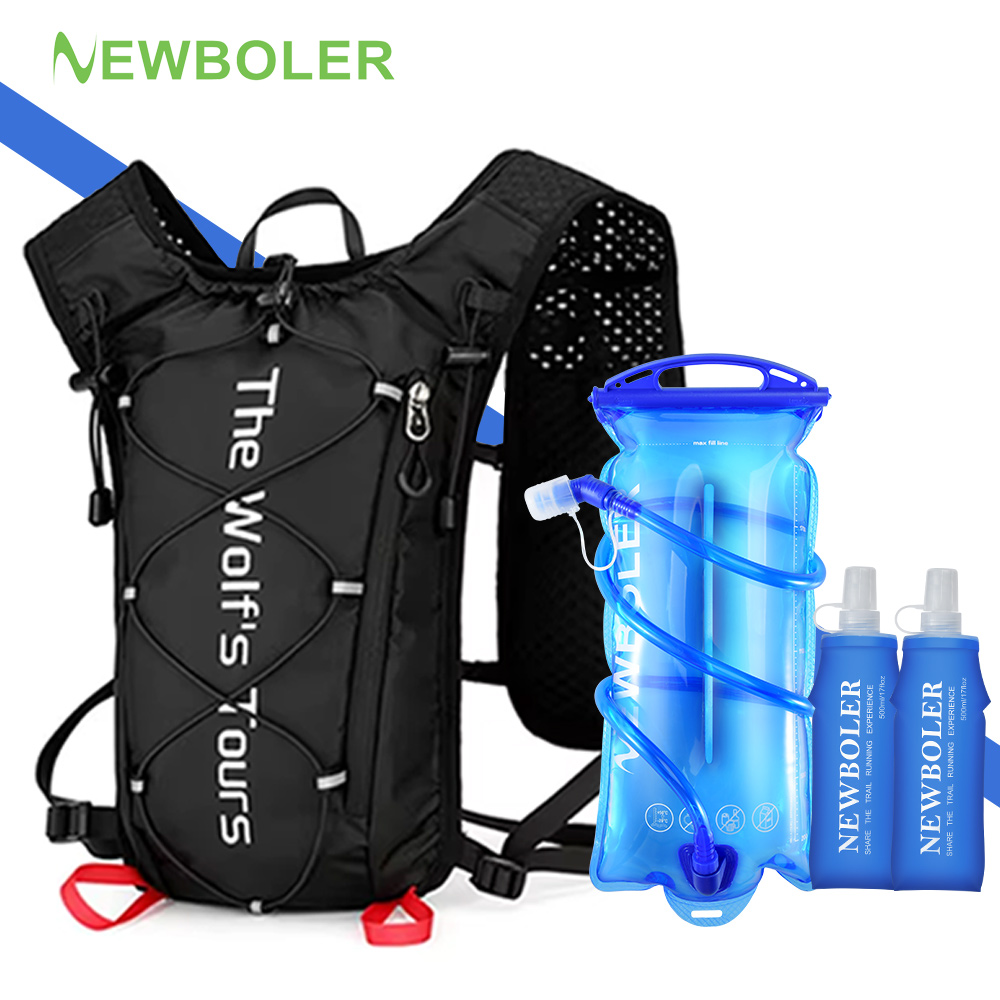 Hydration Pack Backpack - NEWBOLER Outdoor Trail Running Ultraleichter Rucksack