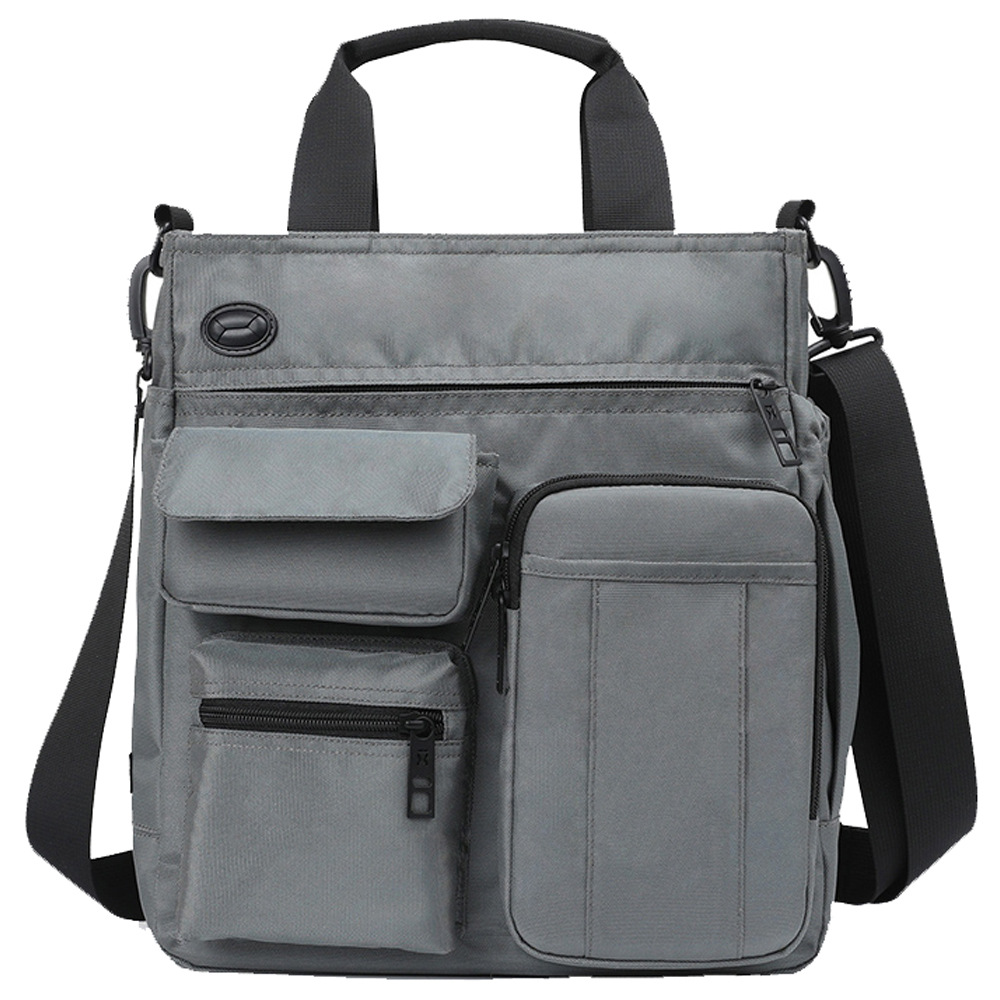 Travel Accessories Tech - Herren Messenger Umhängetasche mit Kopfhörer Loch