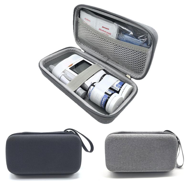 Travel Accessories In Train - Medizinische Insulin-Tasche für Diabetes-Bedarf, Tragbare Reise-Pillenbox,