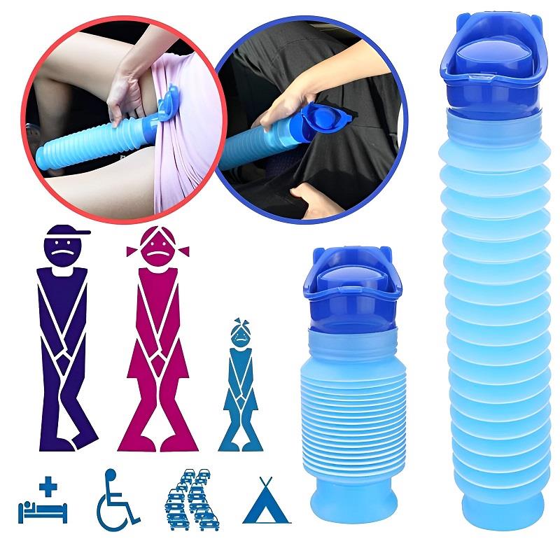 Travel Accessories For Kids - 750ml tragbare stehende Pee Flasche schrumpf