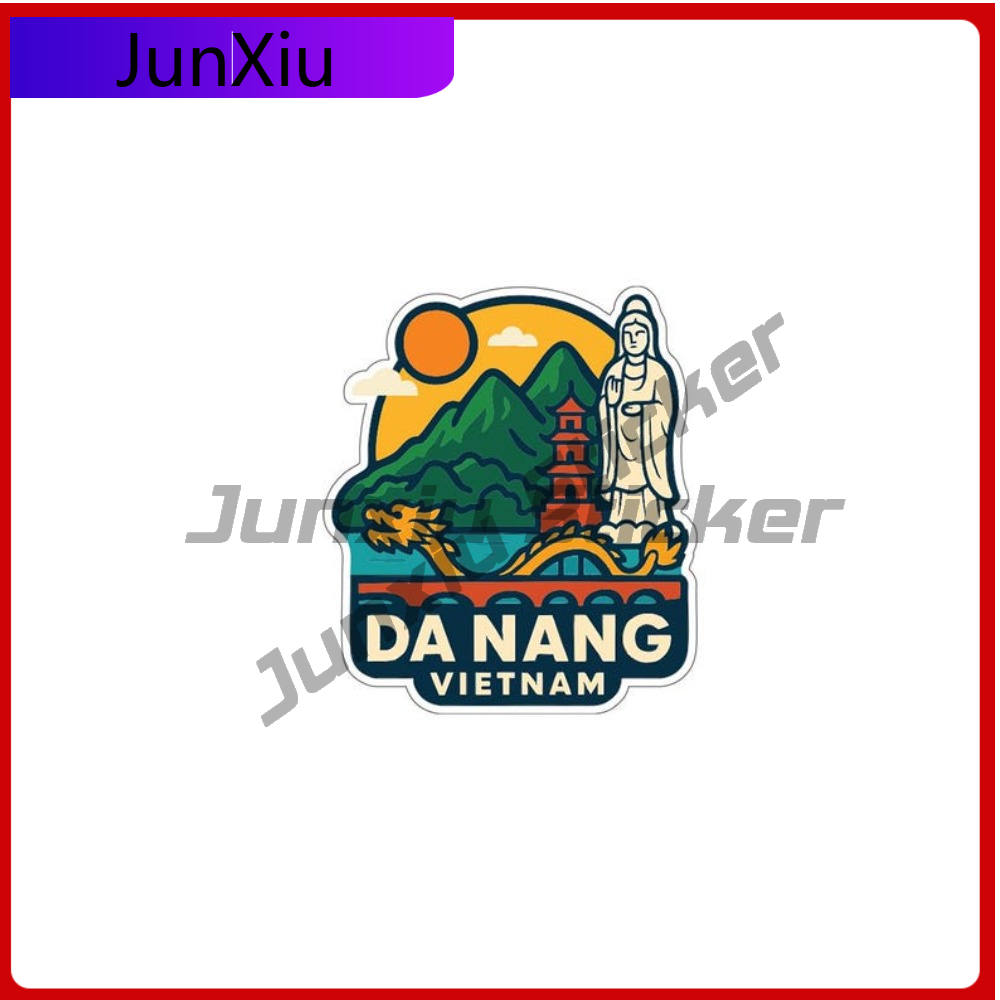 Travel Accessories Vietnam - Da Nang Vietnam Reiseaufkleber Vinyl Aufkleber