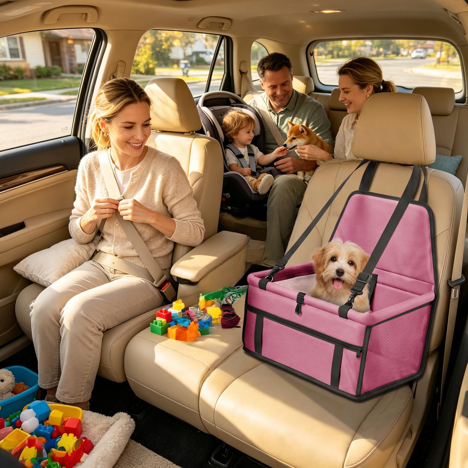 Travel Accessories Under 10 - Hunde-Autositz, tragbar, wasserdicht, faltbar, mit Aufbewahrungstasche,