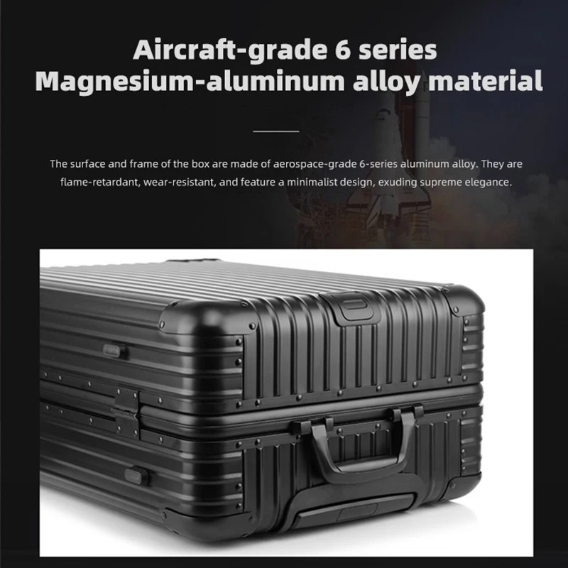 24-Zoll Voll-Aluminium-Magnesi – Travel Lock Tsa Approved Bewertung und Preis