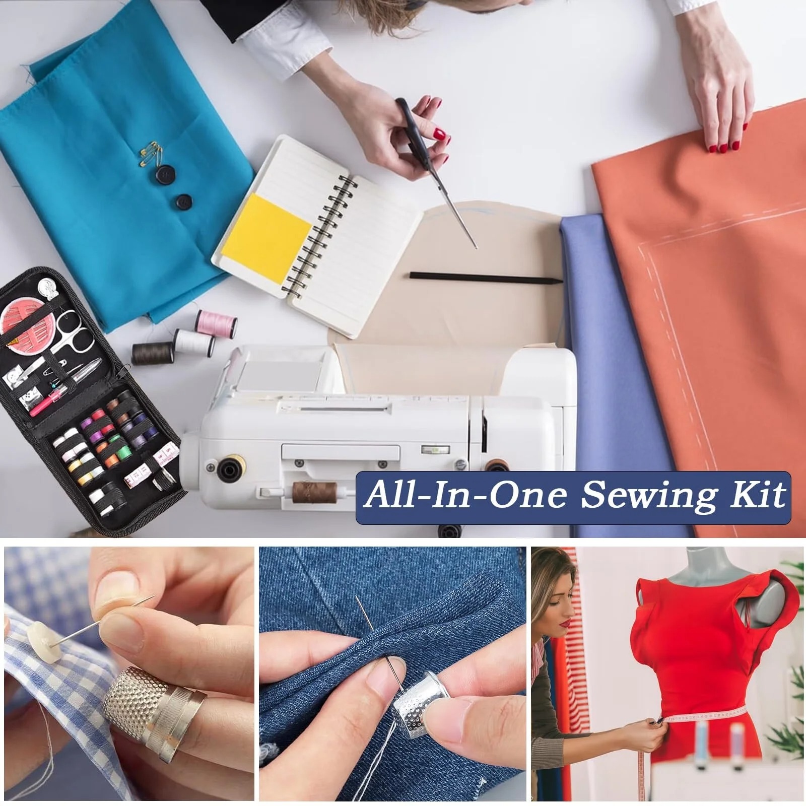 Reise-Nähset, 59-teiliges trag – Travel Accessories To Sew Bewertung und Preis