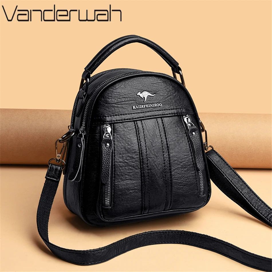 4-in-1-Lederrucksäcke, multifu – Travel Accessories Leather Bewertung und Preis