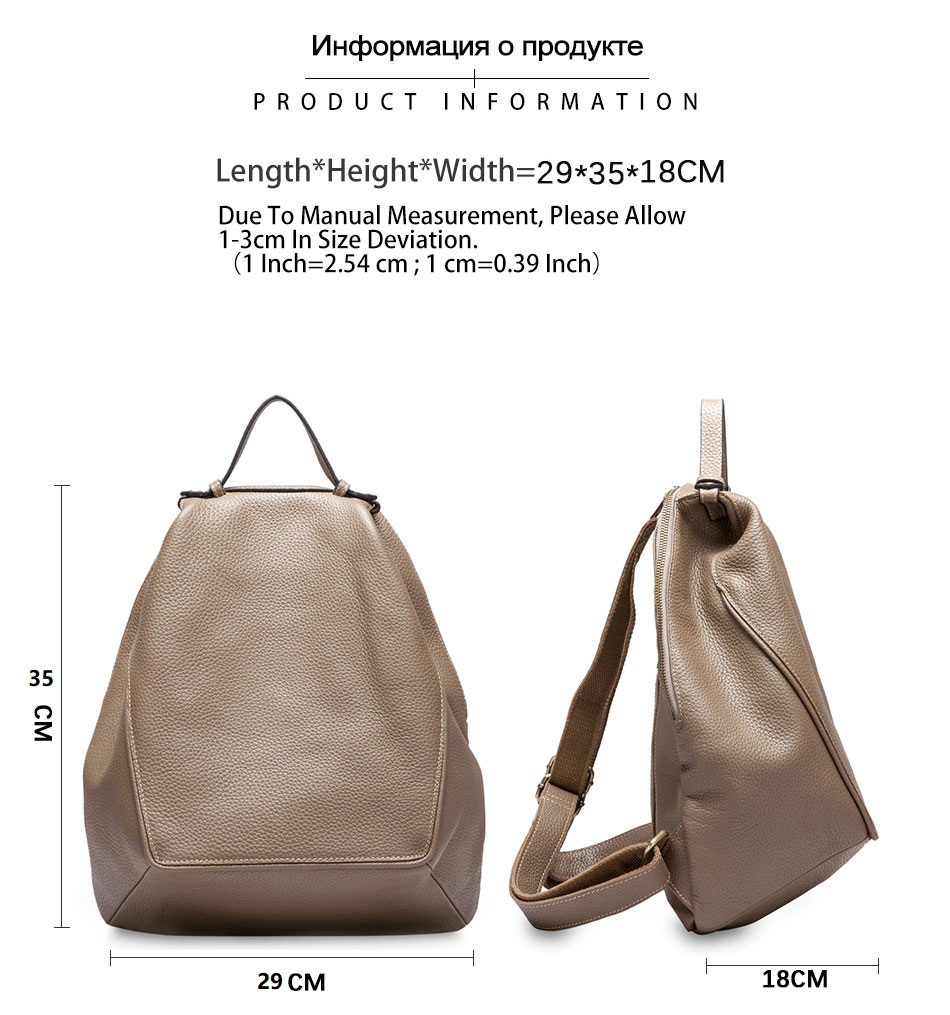 Zency Damen-Rucksack aus 100 % – Travel Accessories Leather Bewertung und Preis