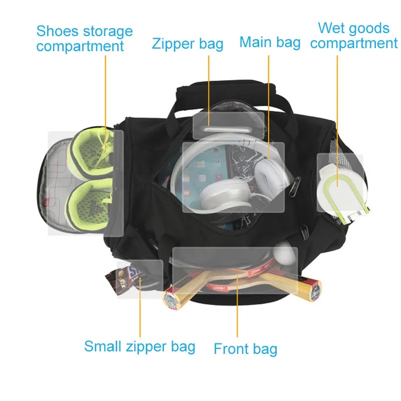Große Sporttasche, Fitness-Tas – Travel Accessories Tech Bewertung und Preis
