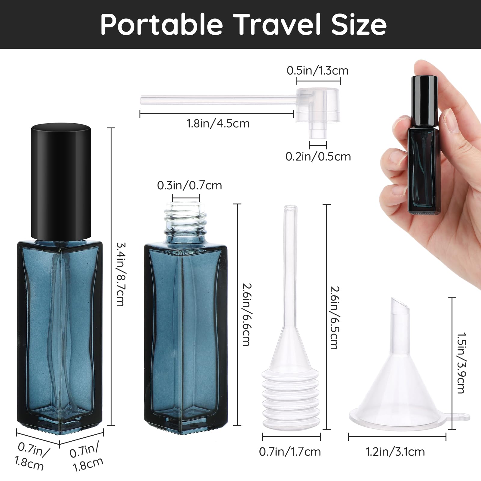 10 Stück Parfümflaschenspray,  – Travel Accessories High End Bewertung und Preis