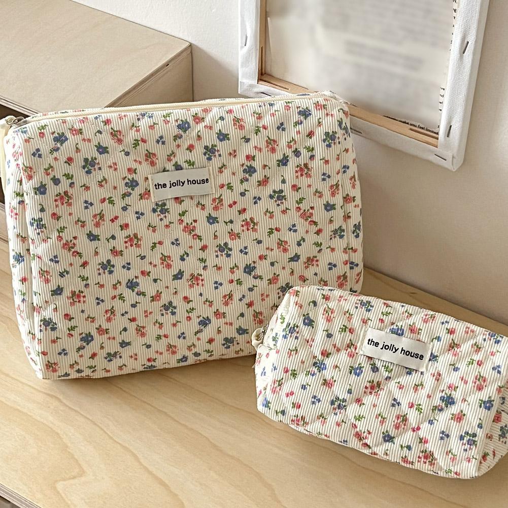 Vintage Blumenmuster Gesteppte – Travel Accessories Box Bewertung und Preis