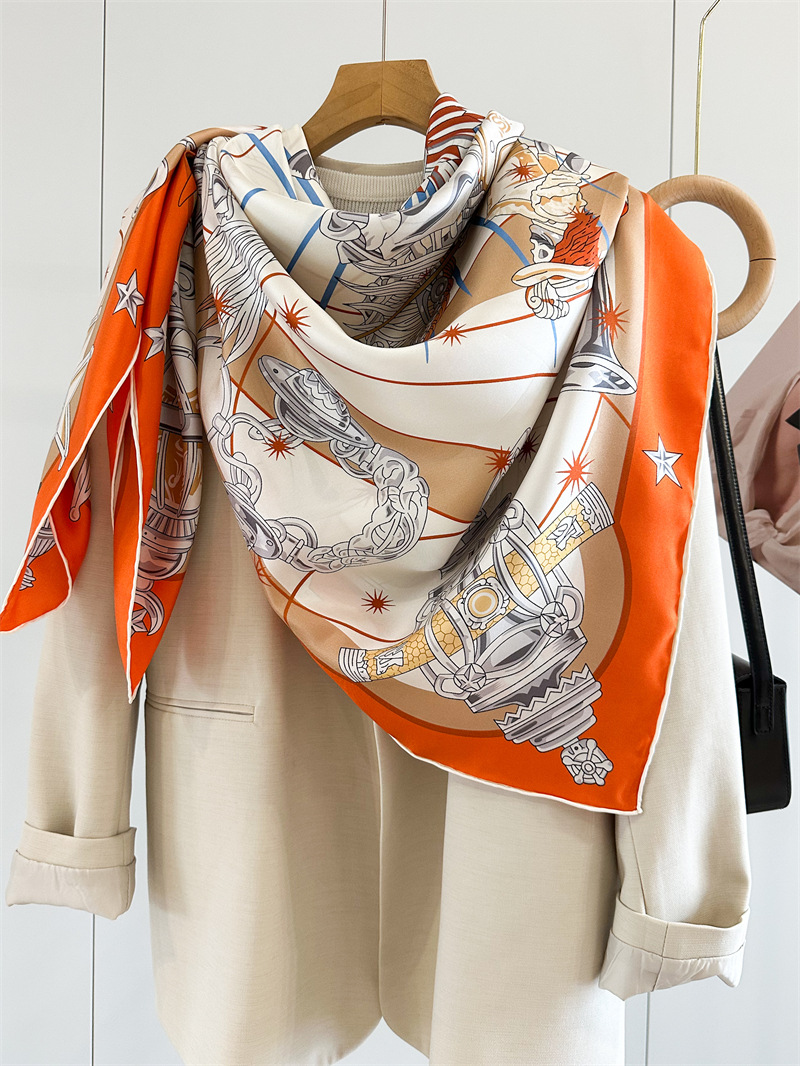 Luxus Marke Schal Große Seide  – Travel Accessories For Women Bewertung und Preis