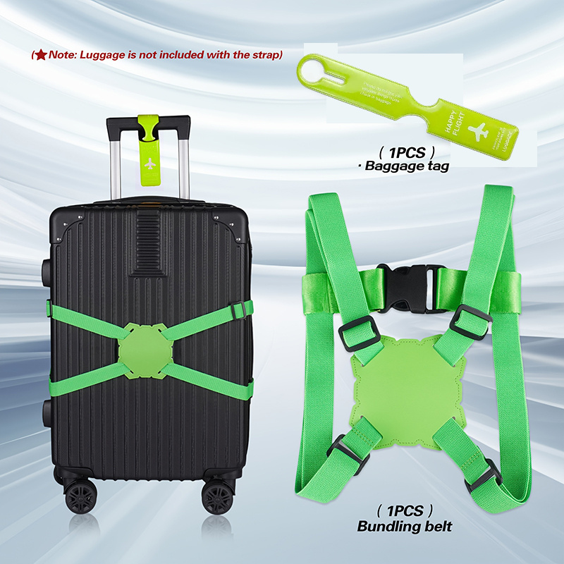 2-teiliges Gepäckgurt-Set + Ge – Luggage Strap Belt Bewertung und Preis