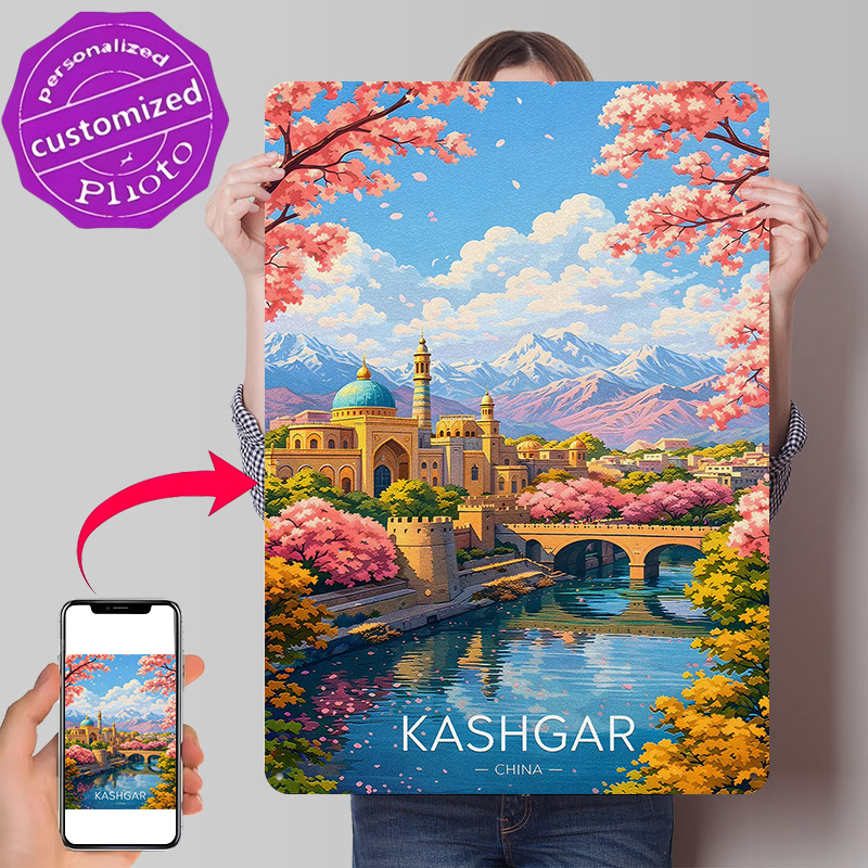 Kashgar China Reise 3D-Textur  – Travel Accessories For Europe Bewertung und Preis