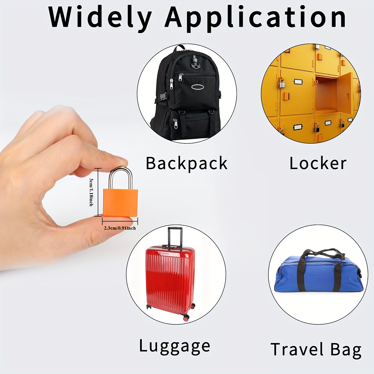 6-teiliges Kofferschloss-Set,  – Travel Lock Tsa Approved Bewertung und Preis