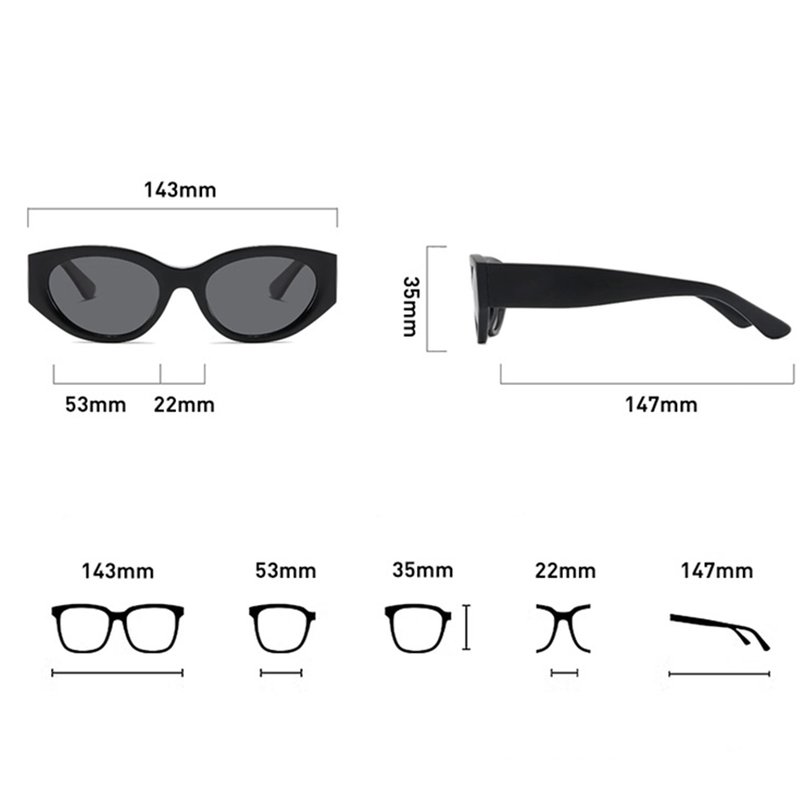 Klassische Cat-Eye-Sonnenbrill – Travel Accessories For Women Bewertung und Preis