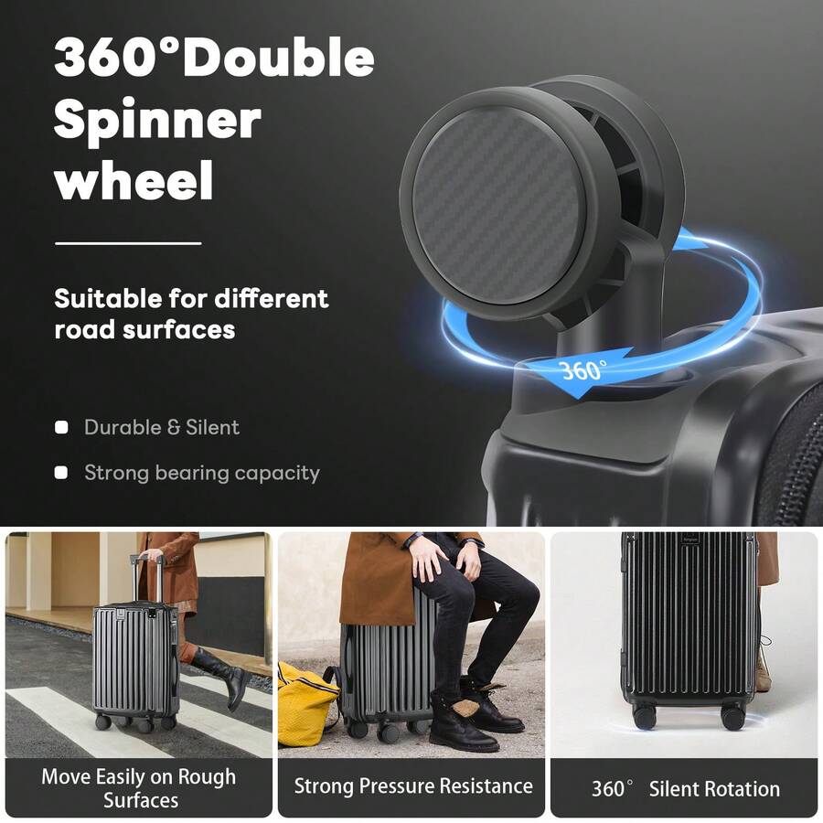 20-Zoll-Handgepäck mit Getränk – Travel Lock Tsa Approved Bewertung und Preis