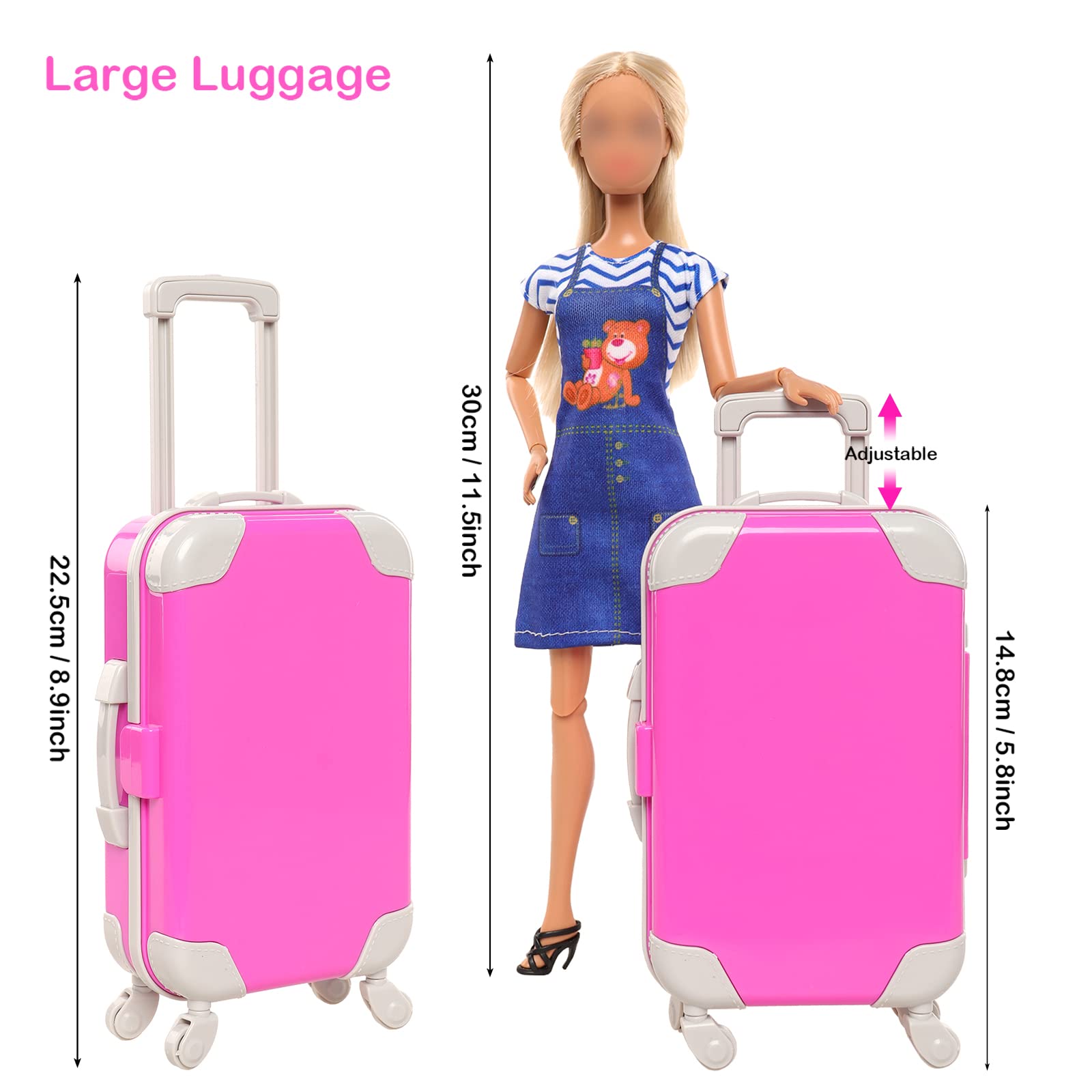 Barwa 30 pcs 4.5lnch Reise möb – Travel Accessories For Europe Bewertung und Preis