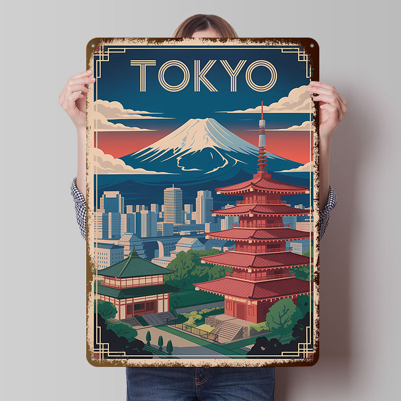 Tokyo Reise-Poster mit Mount F – Travel Accessories For Europe Bewertung und Preis
