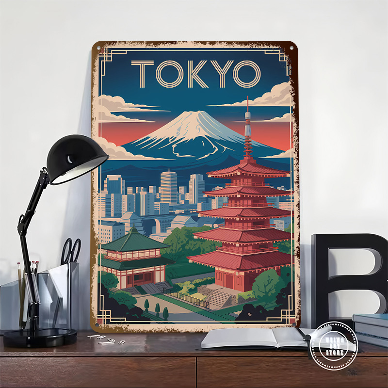 Tokyo Reise-Poster mit Mount F – Travel Accessories For Europe Bewertung und Preis