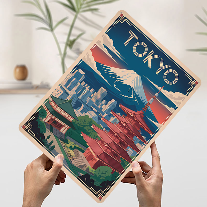 Tokyo Reise-Poster mit Mount F – Travel Accessories For Europe Bewertung und Preis