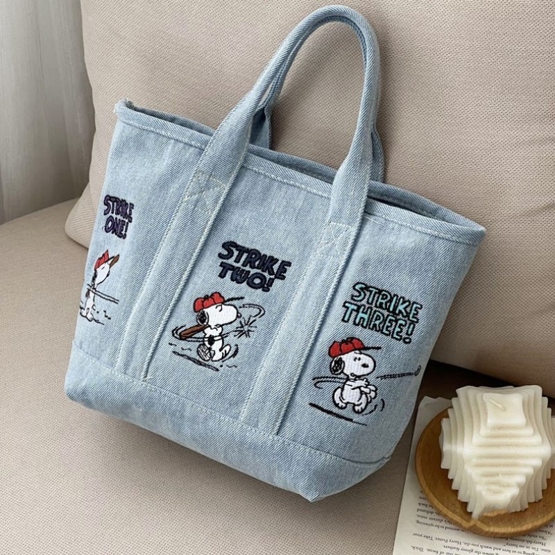 Neue Snoopy Comic Denim-Traget – Travel Accessories Tech Bewertung und Preis