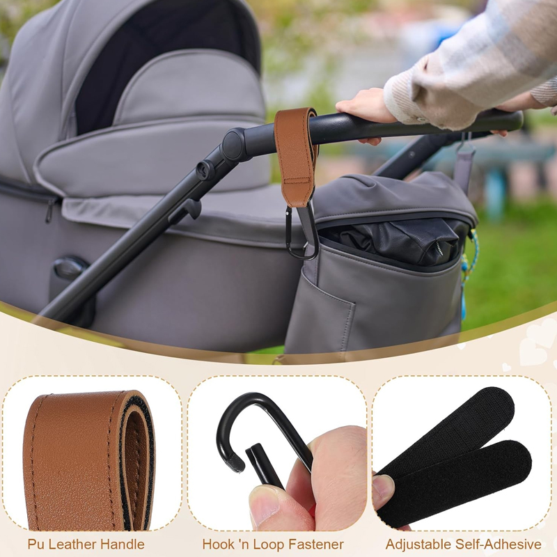 2 Stück Leder-Kinderwagenhaken – Travel Accessories For 4 Year Old Bewertung und Preis