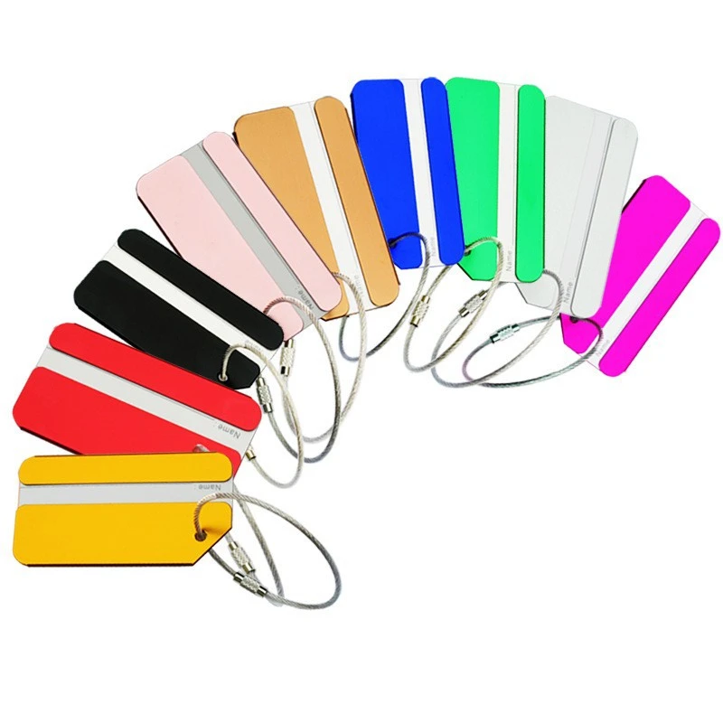 1 Stück Gepäckanhänger aus Alu – Travel Accessories In Train Bewertung und Preis
