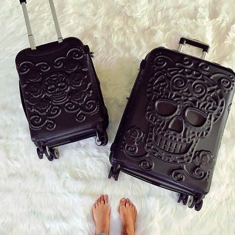 Punk-Trend Skelett-Koffer: Per – Travel Lock Tsa Approved Bewertung und Preis