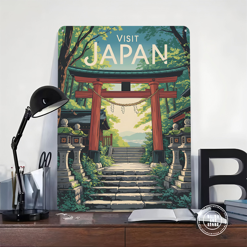 Japan-Reise 3D-Textur-Poster,  – Travel Accessories For Europe Bewertung und Preis