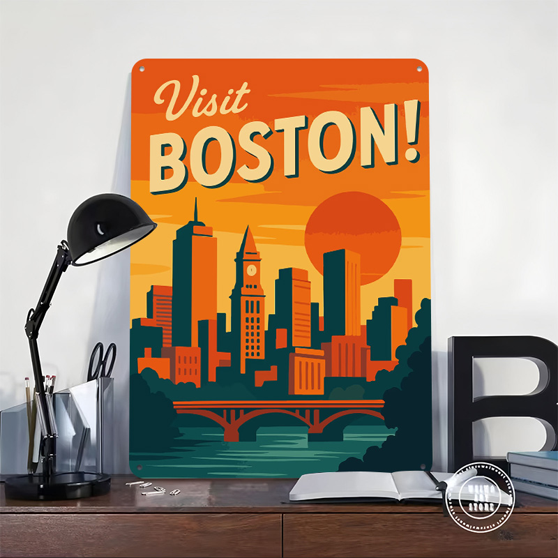 Boston Vintage Reise-Metallpos – Travel Accessories For Europe Bewertung und Preis
