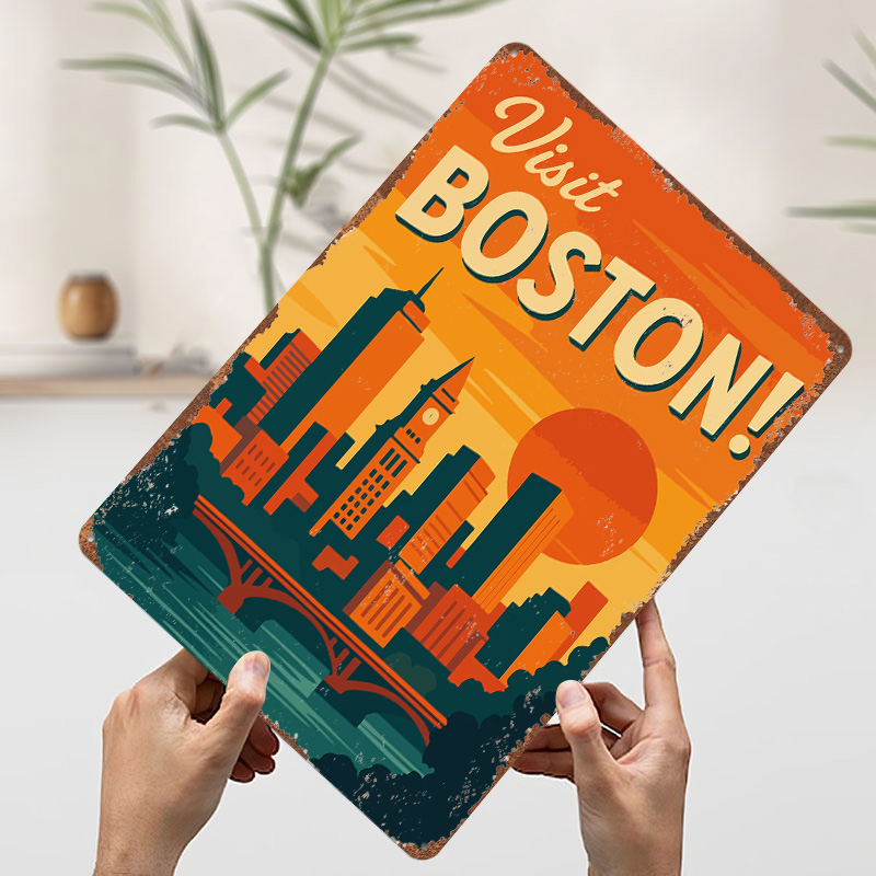 Boston Vintage Reise-Metallpos – Travel Accessories For Europe Bewertung und Preis