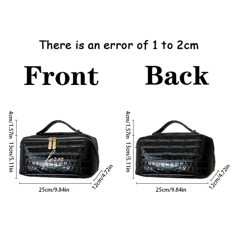 Bestickte Kroko-Kosmetiktasche – Travel Accessories Gifts For Her Bewertung und Preis