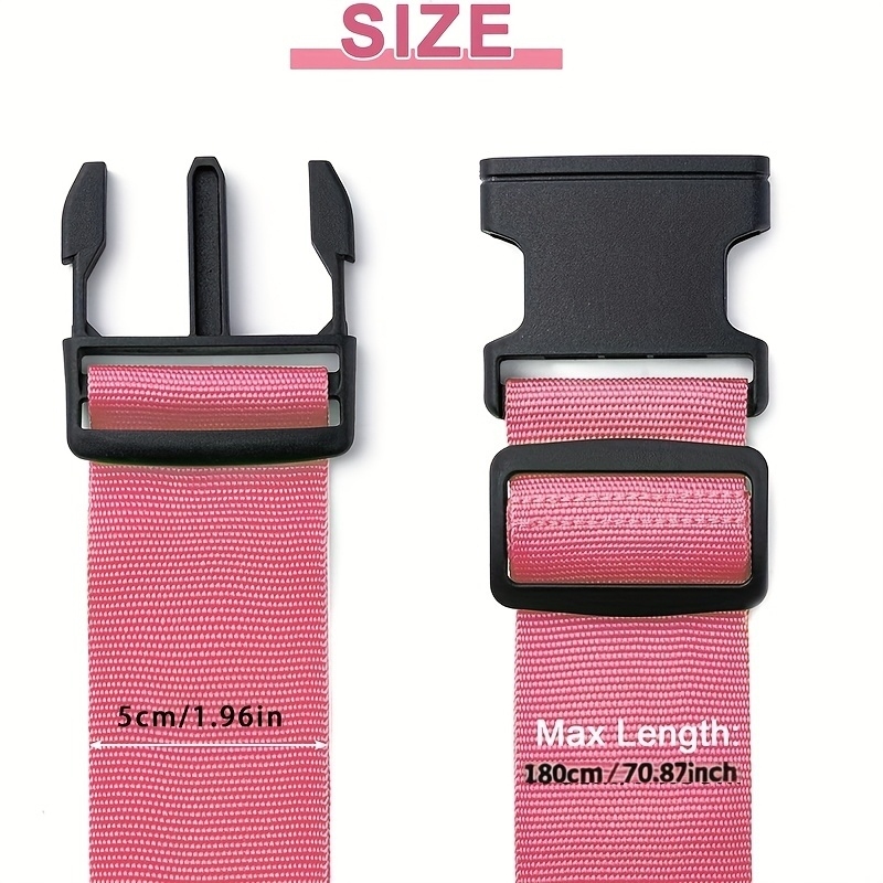 4-teiliges Gepäckgurt-Set, Gep – Luggage Strap Belt Bewertung und Preis